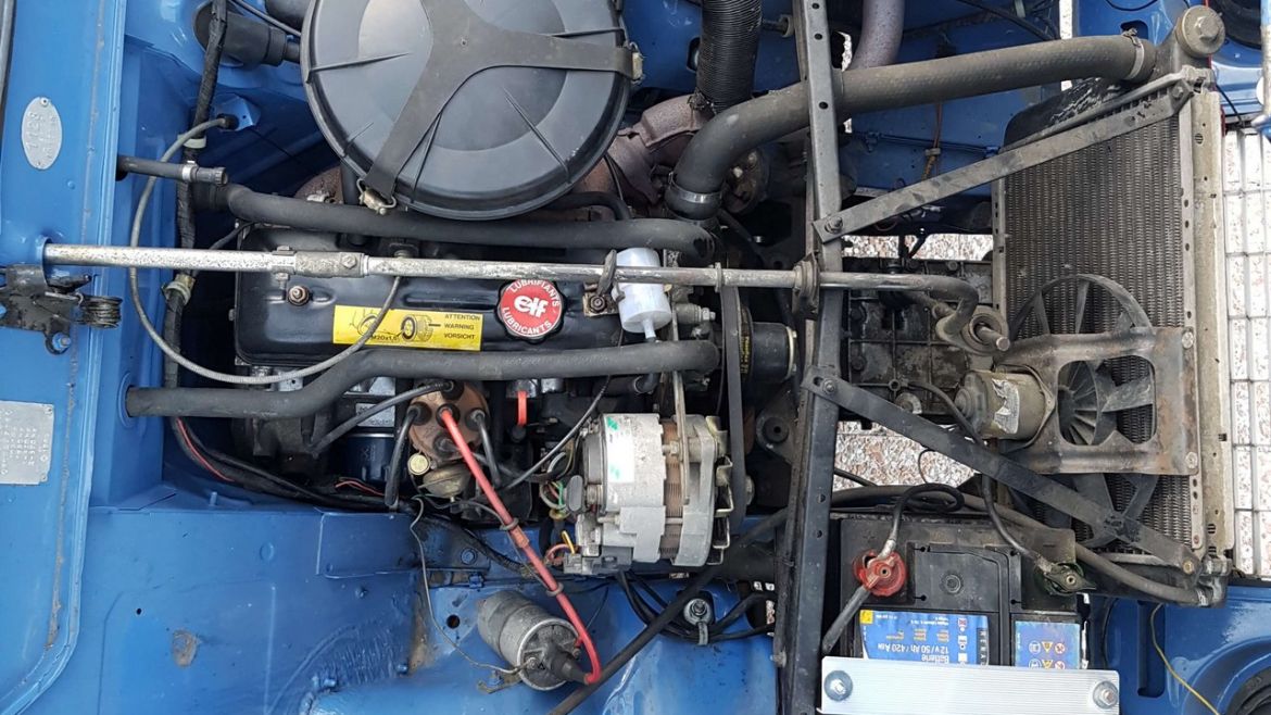 Le moteur avant rénovation