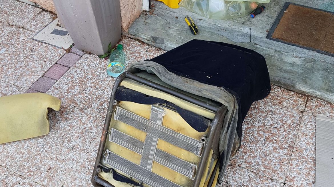 Préparation des sièges baquet